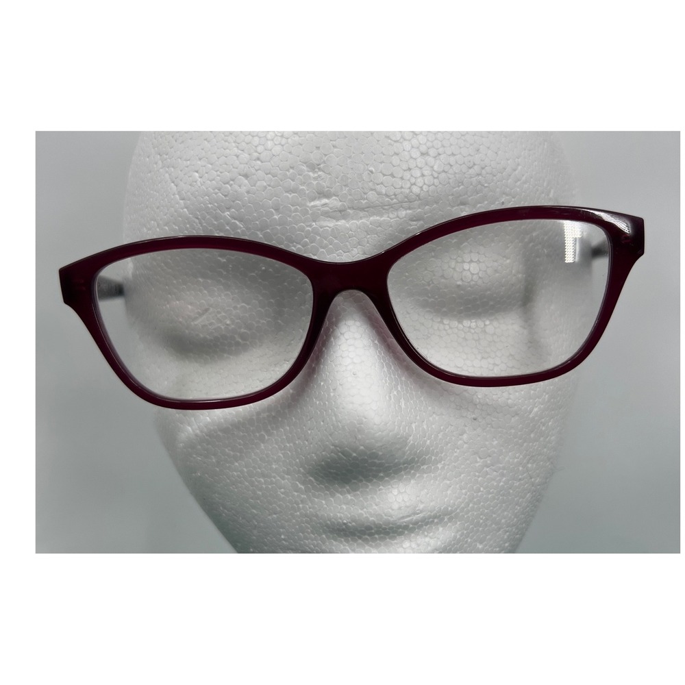 Voque VO 5516-B Cat Eye Eyeglass Frames Only 53 16 140 Purple Rhinestones Gold‎